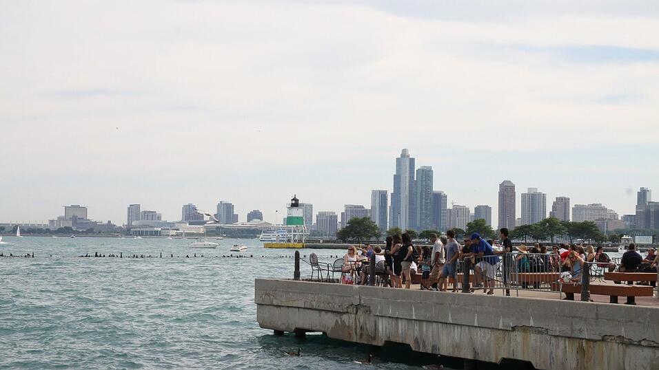 In Chicago dreht sich alles um den Lake Michigan.