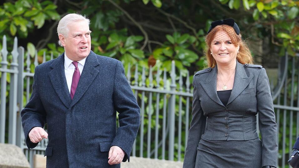 Prinz Andrew und seine Ex-Frau Sarah. (Archivbild)