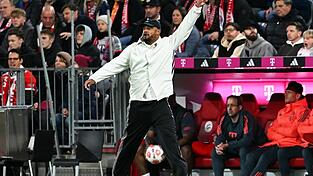 «Ein sehr wichtiges Spiel für den Trainer.» Vincent Kompany in Aktion am Spielfeldrand.