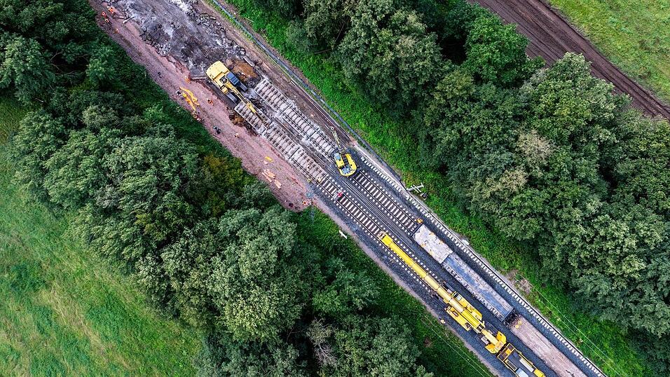 Auch 2026 wird im Schienennetz wieder viel gebaut. Unter anderem drohen fünf Generalsanierungen, den Zugverkehr zu belasten. (Archivbild)