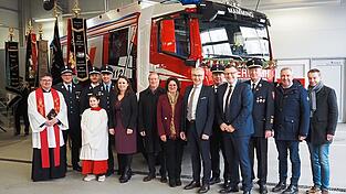 Die Gru&szlig;wortredner und Ehreng&auml;ste.