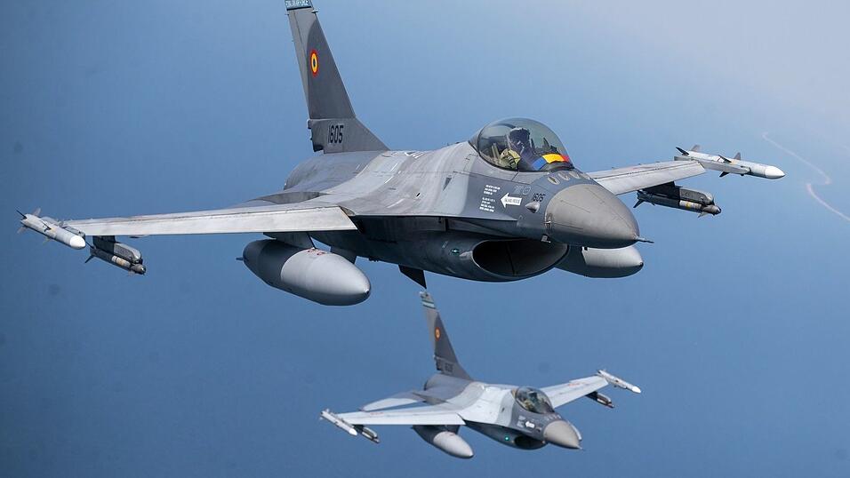 Im Baltikum übernehmen Kampfjets aus Nato-Staaten die Luftraumüberwachung. (Archivbild) Im Baltikum übernehmen Kampfjets aus Nato-Staaten die Luftraumüberwachung. (Archivbild)