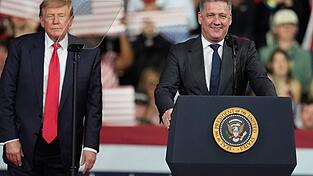 Der Auftritt Döllners in den USA stieß auf Kritik. (Archivbild) Der Auftritt Döllners in den USA stieß auf Kritik. (Archivbild)