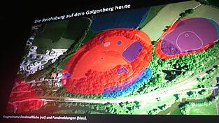 Das Gelände der Reichsburg heutzutage. Die Erkundungen sollen im März weitergehen. Das Gelände der Reichsburg heutzutage. Die Erkundungen sollen im März weitergehen.