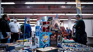 Auf der SPIEL k&ouml;nnen vor Ort die neusten Spiele ausprobiert und gekauft werden.