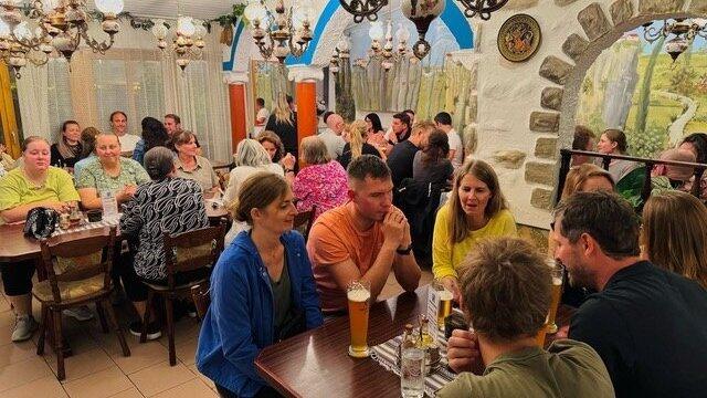 Der kommunikative Austausch stand im Mittelpunkt. Der kommunikative Austausch stand im Mittelpunkt.