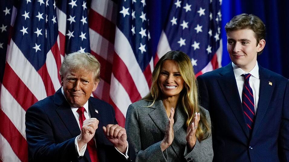 Barron ist das einzige gemeinsame Kind von Donald Trump und First Lady Melania. (Archivbild)