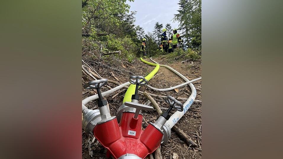 Die&nbsp; Wasserversorgung war rund vier Kilometer lang.