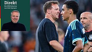 Der Bundestrainer im Fokus: Julian Nagelsmann plant für die WM-Startelf mit Jamal Musiala, der gegen Finnland nach über einem Jahr sein Comeback in der Nationalelf gefeiert hat. Unser Kolumnist Didi Hamann ist skeptisch. Der Bundestrainer im Fokus: Julian Nagelsmann plant für die WM-Startelf mit Jamal Musiala, der gegen Finnland nach über einem Jahr sein Comeback in der Nationalelf gefeiert hat. Unser Kolumnist Didi Hamann ist skeptisch.