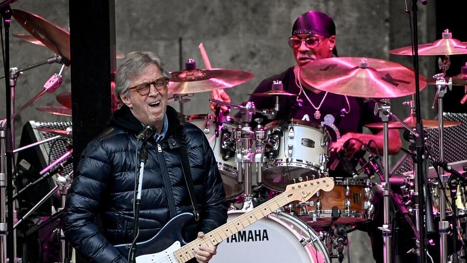 Der Musiker Eric Clapton kommt im Mai 2026 für drei Konzerte in Mannheim, Köln und München nach Deutschland. (Archivbild) Der Musiker Eric Clapton kommt im Mai 2026 für drei Konzerte in Mannheim, Köln und München nach Deutschland. (Archivbild)