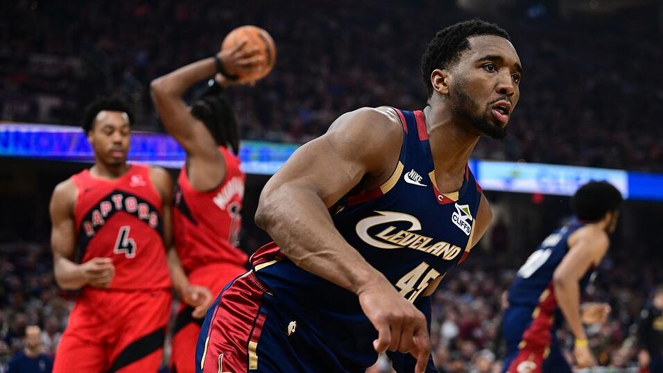Donovan Mitchell war der herausragende Akteur der Cleveland Cavaliers.