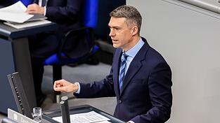Da war er noch CSU-Politiker: GVB-Präsident Stefan Müller 2023 bei einer Rede im Bundestag. (Archiv-Foto) Da war er noch CSU-Politiker: GVB-Präsident Stefan Müller 2023 bei einer Rede im Bundestag. (Archiv-Foto)