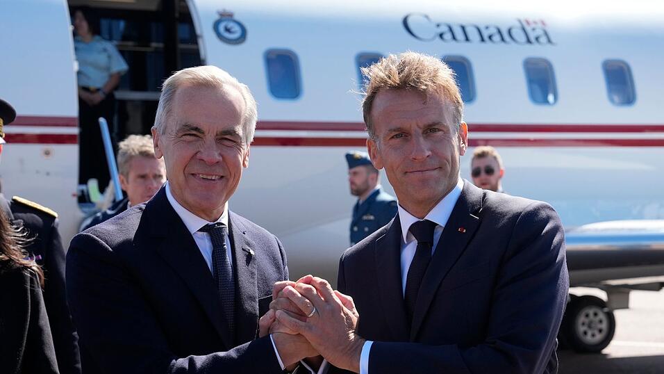Carney und Macron wollen die Zusammenarbeit ihrer Länder intensivieren. Carney und Macron wollen die Zusammenarbeit ihrer Länder intensivieren.