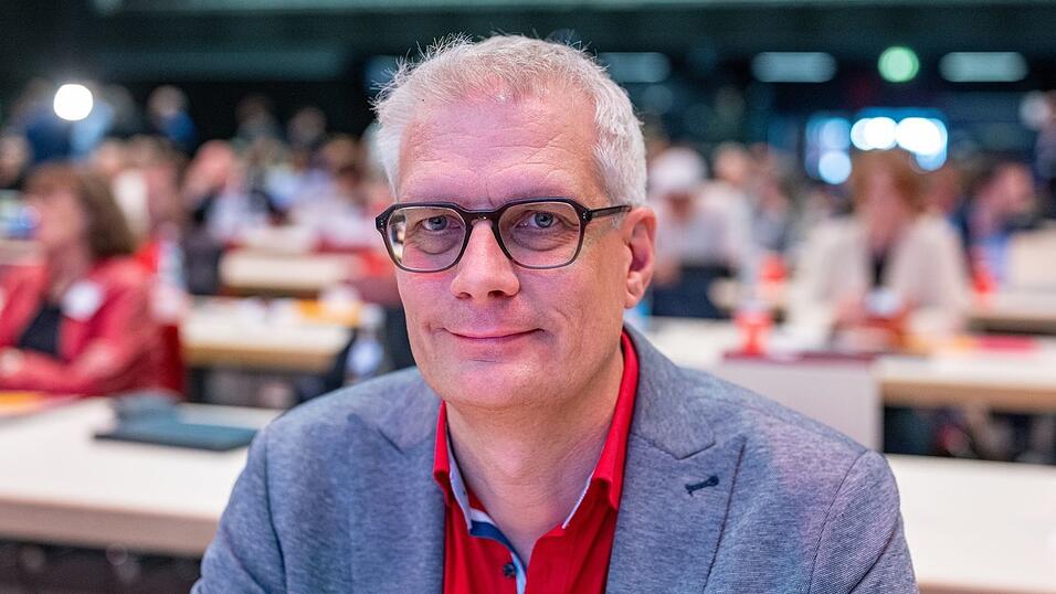Teil eines Duos mit Kathrin Pollack: der neue Generalsekretär der SPD in Bayern, Uwe Kirschstein.