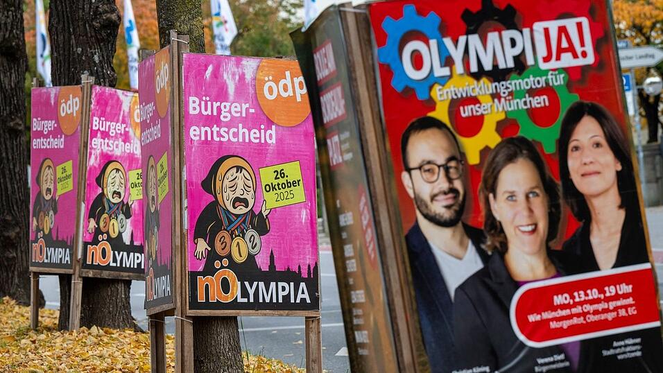 In München warben Befürworter und Gegner intensiv um eine Olympia-Bewerbung. (Archivfoto) In München warben Befürworter und Gegner intensiv um eine Olympia-Bewerbung. (Archivfoto)