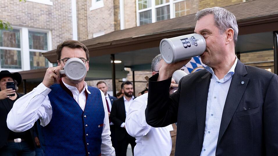 Bayerns Bier ist in den USA gefragt - in den Hofbrauh&auml;usern kann der Freistaat so direkt die bayerische Kultur pr&auml;sentieren.