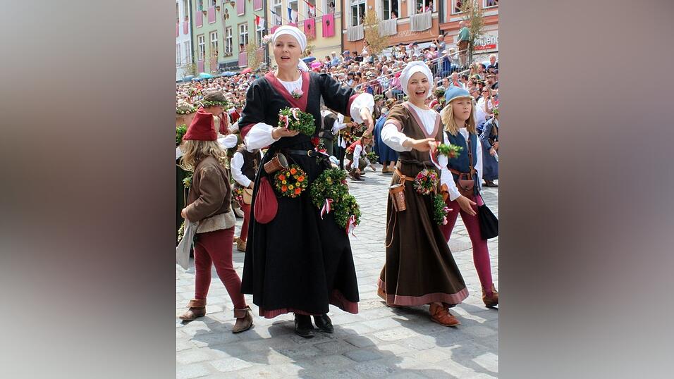 Der letzte Umzug der Landshuter Hochzeit 2017