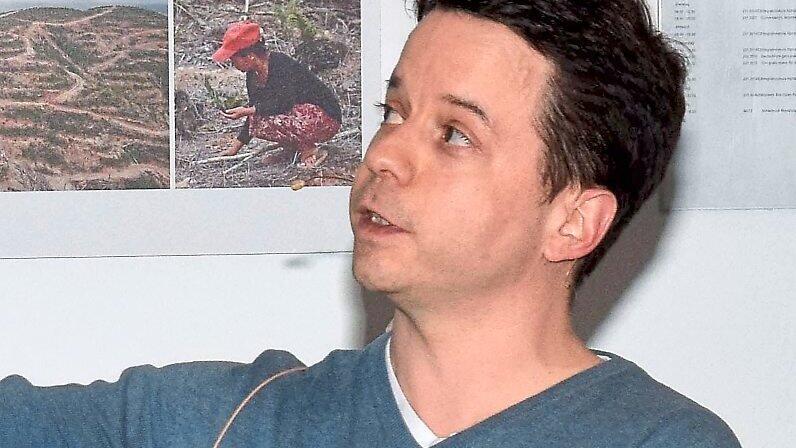 Markus Guehl informierte auch über die Auswirkungen des Klimas in anderen Regionen dieser Welt. Markus Guehl informierte auch über die Auswirkungen des Klimas in anderen Regionen dieser Welt.