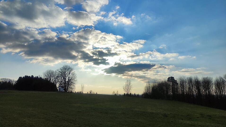 Landshuter H&ouml;henwanderweg bei Berghofen.