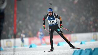 Franziska Preu&szlig; landet im verk&uuml;rzten Einzel von Nove Mesto auf dem Podest.