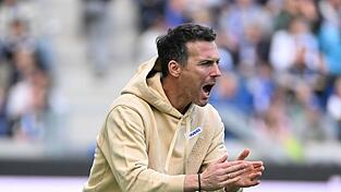KSC-Trainer Christian Eichner erwartet von seiner Mannschaft eine positive Reaktion in Fürth.