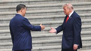 Trump trifft auf Xi.