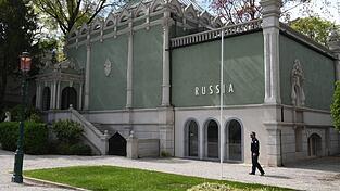 Der russische Pavillon bei der Kunstbiennale in Venedig ist umstritten. (Archivbild) Der russische Pavillon bei der Kunstbiennale in Venedig ist umstritten. (Archivbild)