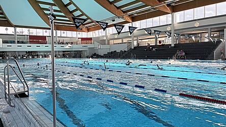 Die Bahnen waren immer gut belegt.