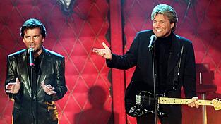 Dieter Bohlen möchte Modern Talking wieder aufleben lassen - und hat sich dafür bei Thomas Anders gemeldet, wie er erzählt (Archivbild). Dieter Bohlen möchte Modern Talking wieder aufleben lassen - und hat sich dafür bei Thomas Anders gemeldet, wie er erzählt (Archivbild).