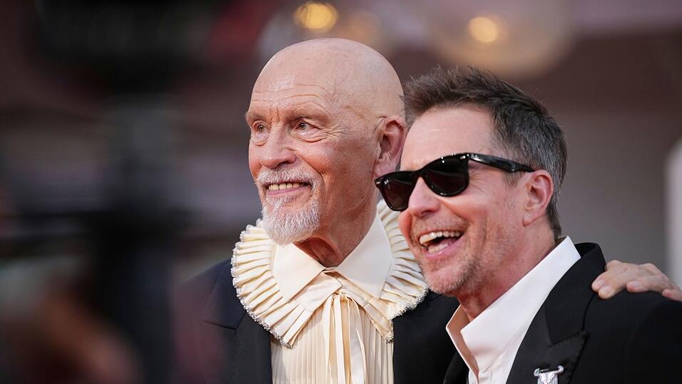 Die beiden Hauptdarsteller von &laquo;Wild Horse Nine&raquo;: John Malkovich und Sam Rockwell. (Archivbild)