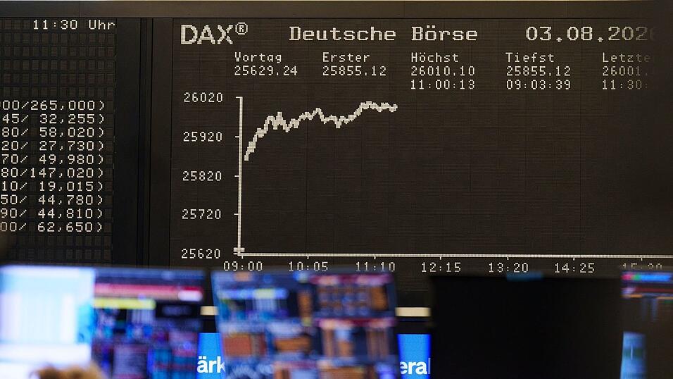 Der deutsche B&ouml;rsen-Leitindex hat erstmals die Marke der 26.000 Punkte geknackt.