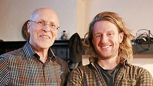 OGV-Vorstand Martin Greiner (l.) und Referent Martin Straub