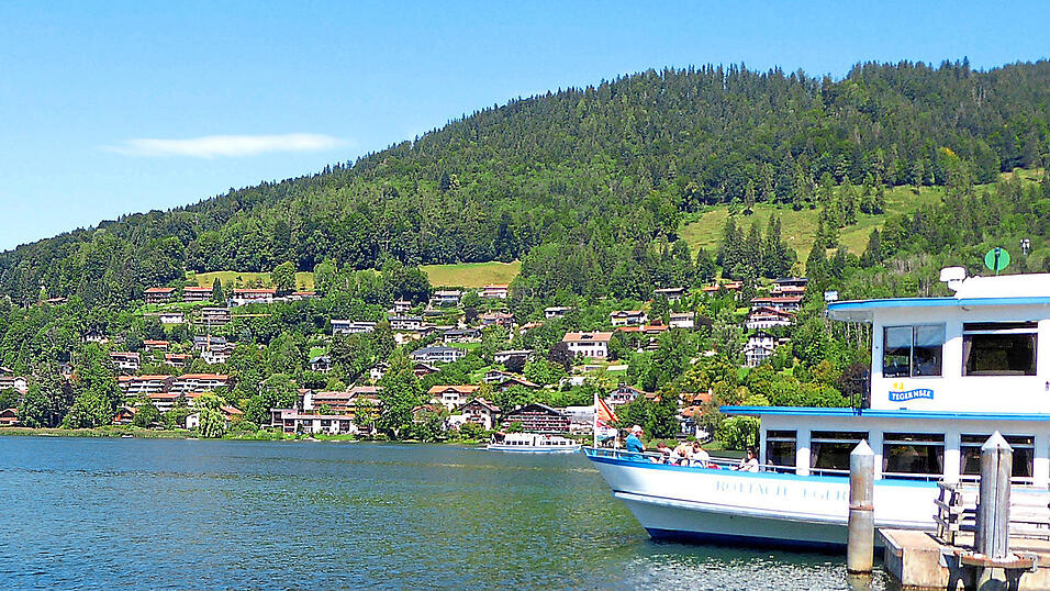 Die Tegernsee-Schifffahrt ist der Neue Arbeitsplatz von Najd Boshi.