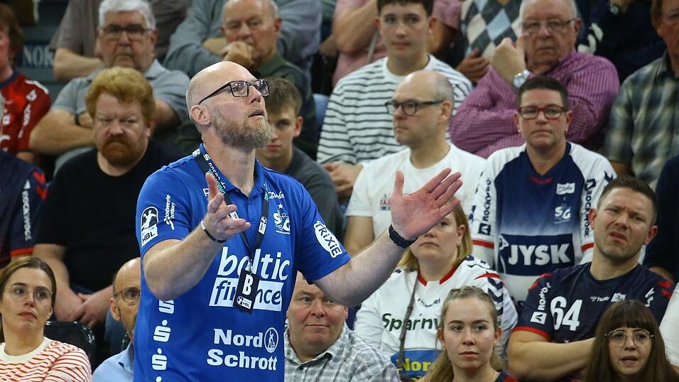 Trainer Ales Pajovic von der SG Flensburg-Handewitt.