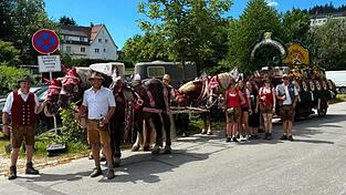 Das Drachselsrieder Siegerteam auf dem Zwieseler Grenzlandfest Das Drachselsrieder Siegerteam auf dem Zwieseler Grenzlandfest