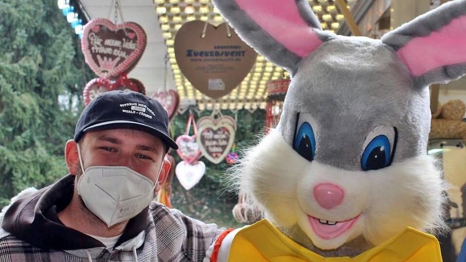 Zum Osterwochenende durfte sich das Personal des Dult Drive-In in Landshut über besondere Unterstützung freuen.