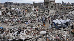 Im Gazastreifen läuft die erste Phase des Waffenruhe-Abkommens aus. (Archivbild)