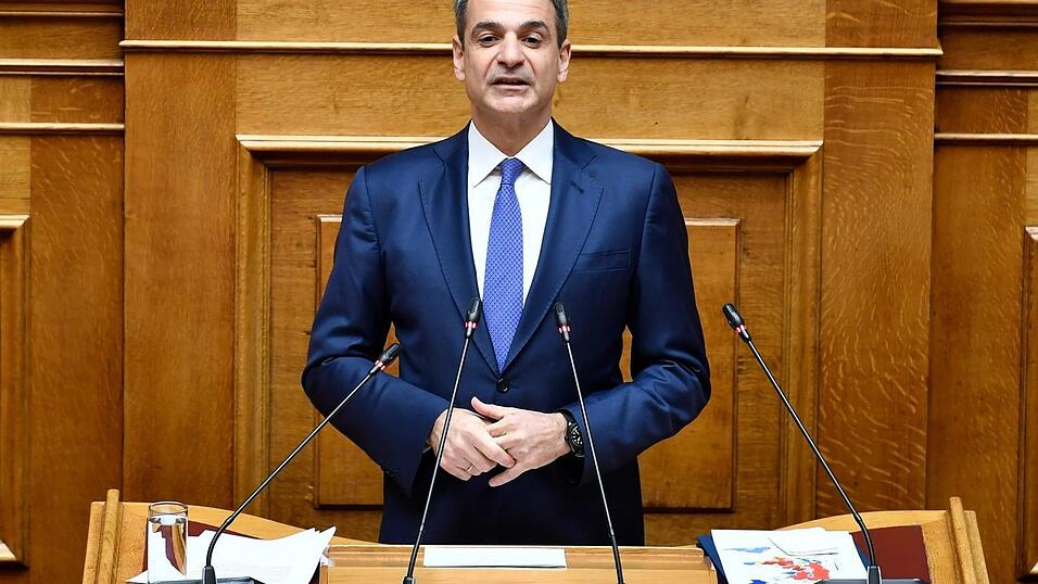 Verspricht, die Bahn auf Vordermann zu bringen: Kyriakos Mitsotakis