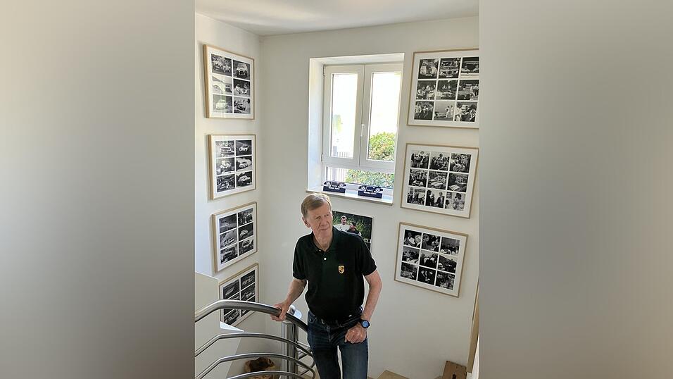 In Röhrls Haus erinnern nur Fotos im Treppenabgang an seine erfolgreiche Karriere In Röhrls Haus erinnern nur Fotos im Treppenabgang an seine erfolgreiche Karriere