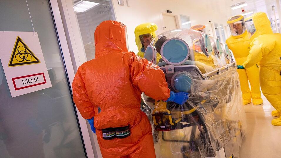 Auf einer Sonderisolierstation k&ouml;nnen hochinfekti&ouml;se Patienten behandelt werden. (Archivbild)