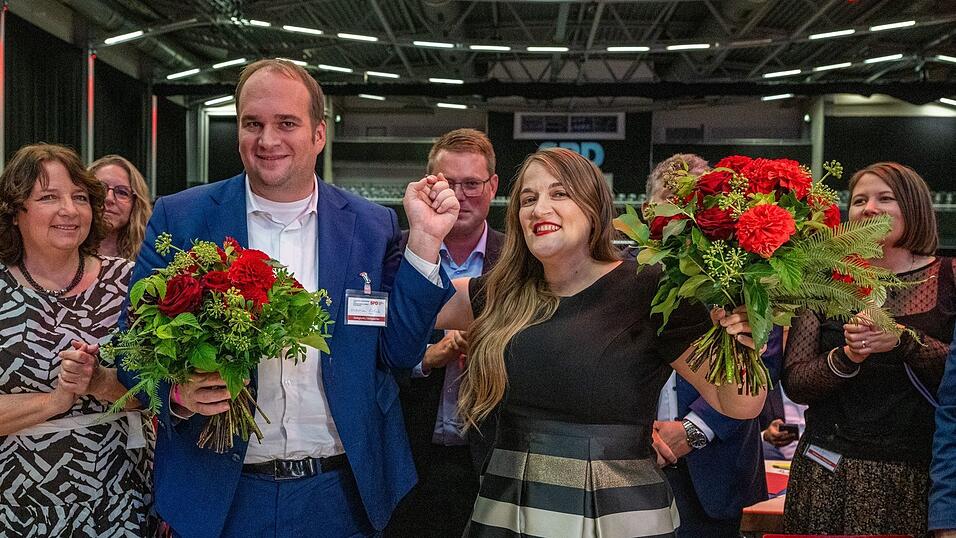 Ronja Endres und Sebastian Roloff führen fortan die Bayern-SPD.