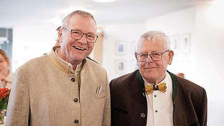 Christian Gehwolf und Willibald Amann - ein eingespieltes Team im Dienste der „Sternstunden“.