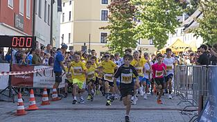 Die Kids starteten beim Sano-Lauf. Die Kids starteten beim Sano-Lauf.