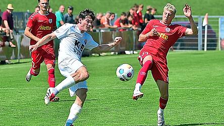 Marco Faltermeier Marco (in Weiß) und Co. sollten die zweite Jahngarnitur mir Ziegler Fabian nicht am Tabellenplatz messen.