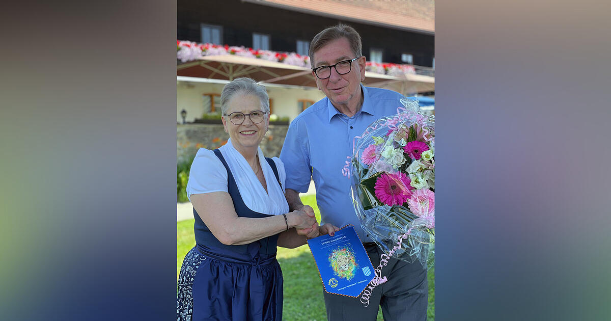 Ulrike Waldenfels from Oberschneiding is a Governor of the Lions