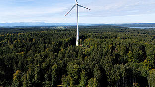 Windräder über Viechtach - ein Thema das im und um das Stadtgebiet heiß diskutiert wird. 