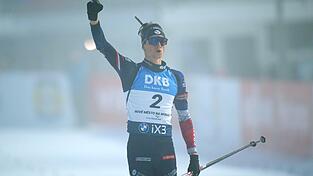 Der Franzose &Eacute;ric Perrot darf &uuml;ber den Sieg im Gesamtweltcup jubeln. (Archivbild)