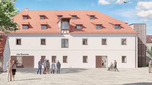 So soll das Museum nach der Fertigstellung, die für 2027 geplant ist, aussehen.