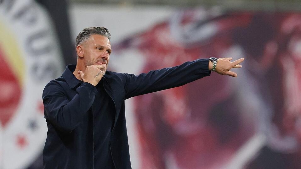 RB-Trainer Martin Demichelis stellte seine Mannschaft perfekt ein. RB-Trainer Martin Demichelis stellte seine Mannschaft perfekt ein.