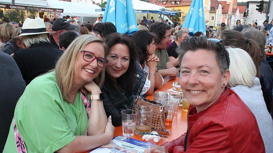 Das Bismarckplatzfest in Landshut war auch am Samstag gut besucht.